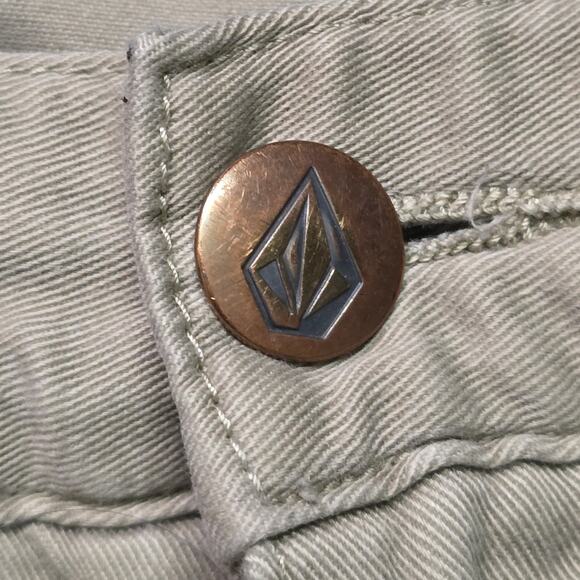 Volcom Corpo Class Chino Shorts Men’s 38 Brown Skate / Casual - Picture 3 of 6